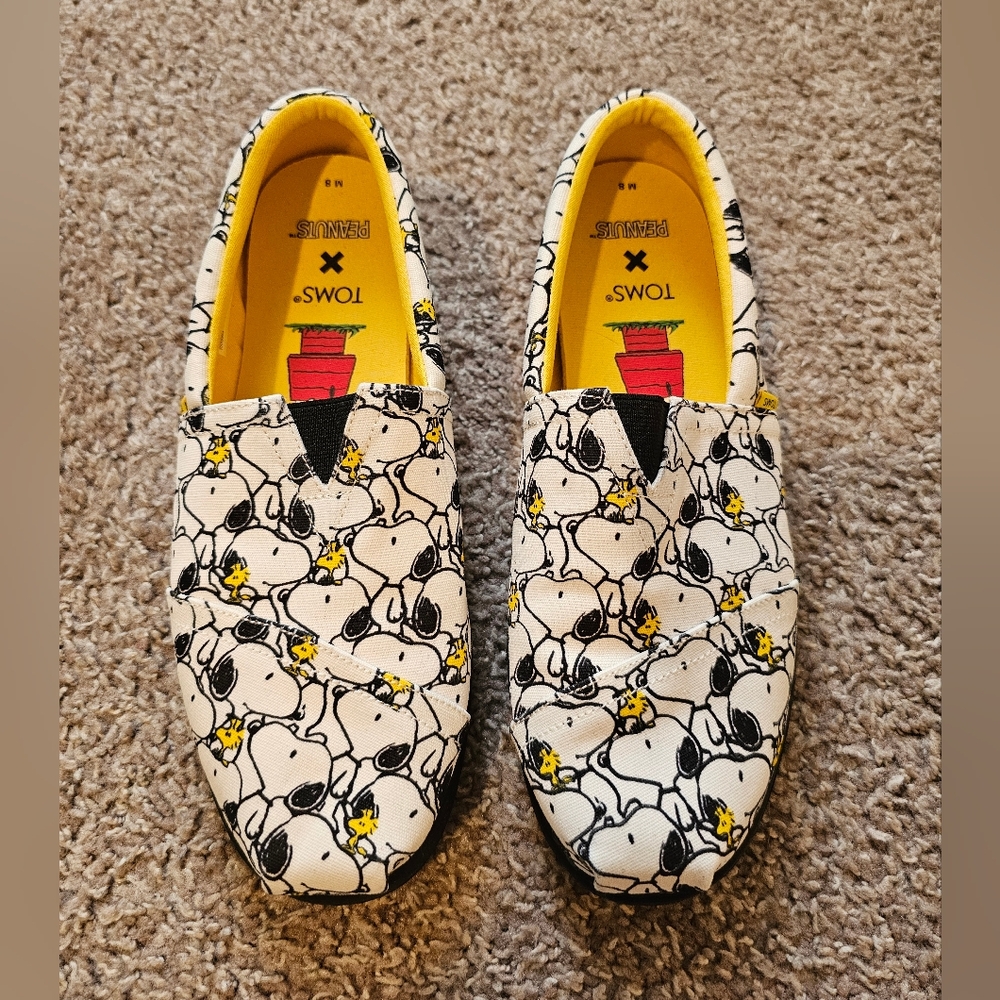 Toms X Peanuts Alp FWD Mens Size 8 - Picture 2 of 8